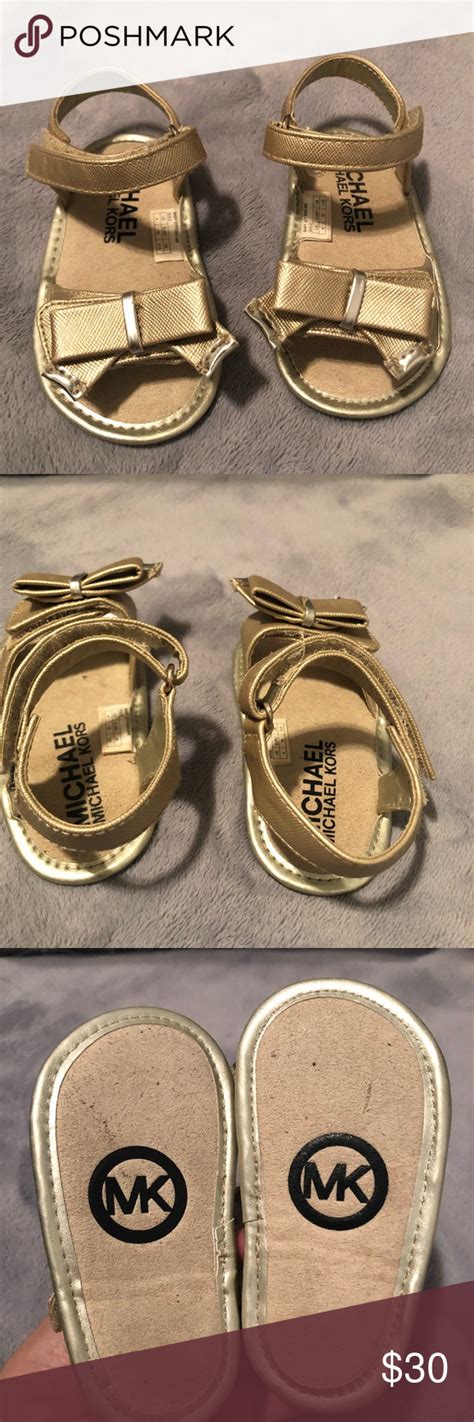 michael kors baby boys sandals